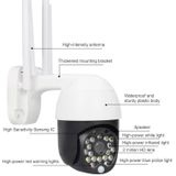 QX27 1080P WiFi High-definition Bewakingscamera Outdoor Dome Camera  Ondersteuning Nachtzicht & Tweerichtings spraak- en bewegingsdetectie (EU-stekker)