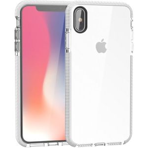 Zeer transparante Soft TPU Case voor iPhone XS Max (wit)