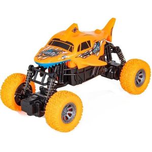 Afstandsbediening Auto Drifting Climbing Vierwielaandrijving Off-Road Voertuig Speelgoed voor kinderen  Kleur: SUV Shark Orange