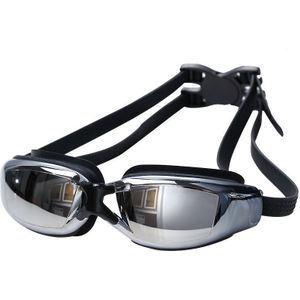 Professionele zwemmen Goggle Glasses(Black)