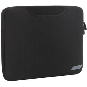 Portable 12 inch lucht doorlatende Laptoptas voor MacBook  Lenovo en andere Laptops  Afmetingen: 32 x 21 x 2 cm (zwart)