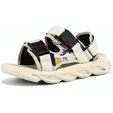 Casual Open Toe Breathable Beach Slippers Beach Sandals For Men  Size: 44(Black)