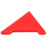 Universele Auto Body silicone anti-collision sticker deur hoekbeschermer (rood)