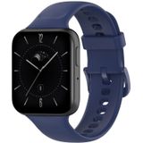 Voor OPPO Watch 3 effen kleur zachte siliconen horlogeband
