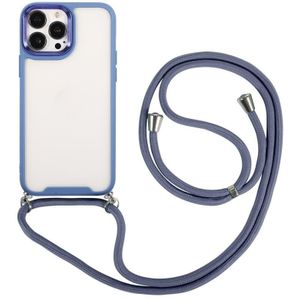 Electroplating Hawkeye -telefoonhoesje met lanyard voor iPhone 12