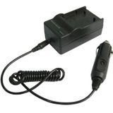 2-in-1 digitale camera batterij / accu laadr voor casio cnp-60