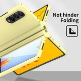 Voor Samsung Galaxy Z Fold4 Macaron Hinge Phone Case met Stylus Pen Fold Edition & Protective Film