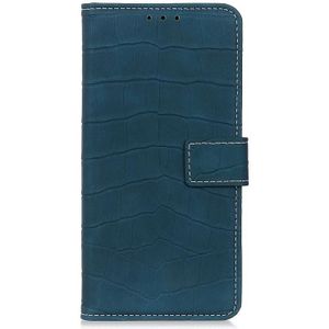 Voor Samsung Galaxy S20 FE 5G / S20 Fan Edition / S20 Lite Crocodile Texture Horizontale Flip Lederen case met Holder & Card Slots & Wallet (Donkergroen)