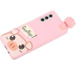 Voor Samsung Galaxy A13 5G Schokbestendig Cartoon TPU-telefooncase (schattig varken)