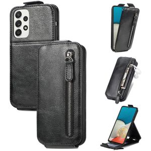 Voor Samsung Galaxy A53 5G Zipper Wallet Vertical Flip Leather Phone Case