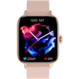 T46S 1.70 Inch HD-scherm Smart Watch  ondersteuning Bluetooth Call & Temperature Monitoring (Pink)