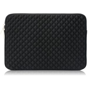Diamond Texture Laptop Liner Bag  Size: 14-15.4 inch (Black)