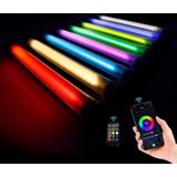 LUXCeO P7RGB Pro Kleurrijke Foto LED Stick Video Licht APP Controle Instelbare Kleur Temperatuur Waterdichte Handheld LED Vul Licht met Afstandsbediening