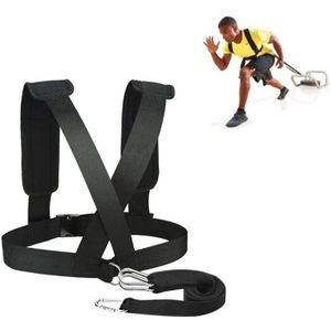 Anti-resistance Training Belt Speed Oefening Spanning Belt Gewicht-dragende Oefening Strap  Style:Ordinary (Zwart)