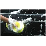 5 STCK huishoudelijke schoonmaak spons gele Autowassen spons met kleine porin