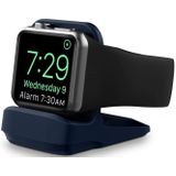 Siliconen oplaadhouder voor Apple Watch (Midnight Blue)