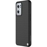 For OnePlus Nord CE 2 5G NILLKIN 3D Texture Nylon Fiber PC+TPU Phone Case(Black)