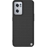 For OnePlus Nord CE 2 5G NILLKIN 3D Texture Nylon Fiber PC+TPU Phone Case(Black)