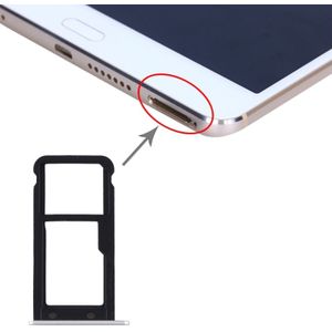 SIM-kaartlade + Micro SD-kaartlade voor Huawei MediaPad M3 8.4 (4G-versie) (Zilver)