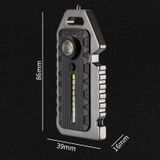 E-SMARTER W5136 Mini-sleutelhanger Sterk licht Draagbare zaklamp