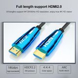 HDMI 2.0 Mannelijk naar HDMI 2.0 Mannelijke 4K HD Actieve optische kabel  kabellengte: 20m