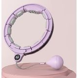 Intelligente tellen Magnetische therapie Massage Fitness Ring + Siliconen Pad  binnen 180 Catties (Morandi Purple)