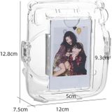 Voor Fujifilm Instax Mini 11 5 sets opbergkoffer + schouderriem + sticker 3 in 1 set (set 1)