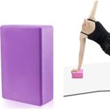 EVA anti-slip anti-compressie yoga fitness baksteen (diep paars)