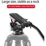 Bexin VH-105 360 graden Panorama Heavy Duty Tripod Action Fluid Drag Head