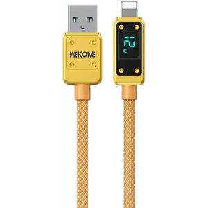 WK WDC-06i 2.4A USB naar 8-pins datakabel voor digitale weergave  lengte: 1m