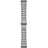 Voor Garmin Fenix 3 HR 26 mm titaniumlegering horlogeband met snelsluiting