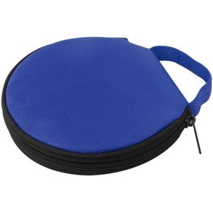 Portable Oxford Cloth CD Storage Package Car Home Round Disc Package(Blue)