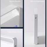 Huishoudelijke Hangbare UV Light Touch Mosquito Repellent Lamp  Oplaadbaar (Wit)