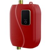 Instant Water Heater Mini Keuken Quick Heater Huishoudelijke Hand Wassen Boiler EU Plug (Baksteen Rood)