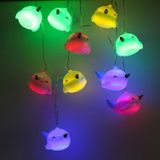 3M 20 LED's Whale String Lights Room Wedding Party Decoration Lantern (kleurrijk licht)