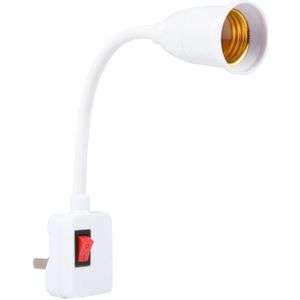 E27-lamphouder Flexibele verlengkabel met schakelaar  US-stekker