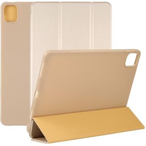 Voor Xiaomi MI PAD 5 TPU Drie-voudige lederen tabletcase