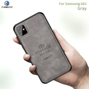 Voor Galaxy A81 / Note10 Lite PINWUYO Zun-serie PC + TPU + Skin Waterproof en Anti-fall All-inclusive Protective Shell(Grijs)