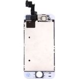 10 stuks 4 in 1 voor iPhone 5s (Front Camera + LCD + Frame + touchpad) Digitizer Assembly(White)