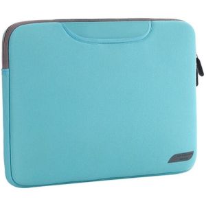 Portable 13.3 inch lucht doorlatende Laptoptas voor MacBook  Lenovo en andere Laptops  Afmetingen: 34 x 25.5 x 2.5 cm (groen)