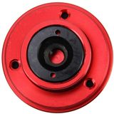 2 stk Racing Car Cover Lock aluminiumlegering auto wijziging olie Cap bewerkt motor Cover Lock Racing voorklep Lock (rood)