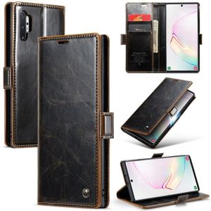 Voor Samsung Galaxy Note10+ CaseMe 003 Crazy Horse textuur lederen telefoonhoes