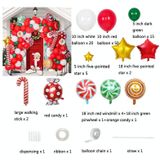 Kerstdecoratie boog ballon set  stijl: set 6