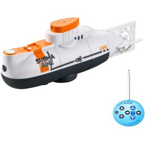 LSRC Mini USB Opladen Afstandsbediening Submarine Kinderen Speelgoed (Wit)
