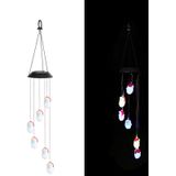 Solar Christmas Wind Chime Lights Outdoor Waterdichte Kleurrijke Decoratie (D-002)