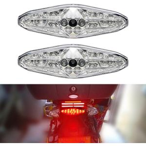 2 PCS KC-WD-New-3x Motorfiets LED-remlichtlooplamp
