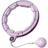 Intelligente tellen Magnetische therapie Massage Fitness Ring + Sweat Belt  Binnen 230 Catties (Morandi Purple)