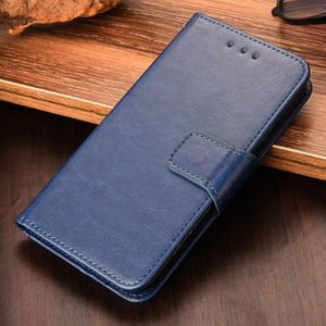 For Nokia C3 Crystal Texture Horizontal Flip Leather Case with Holder & Card Slots & Wallet(Royal Blue)
