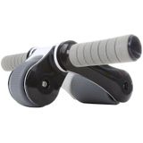 Folding abdominale Roller ronde Home Office dempen Fitness apparatuur sport voor Man / vrouw (zwart)