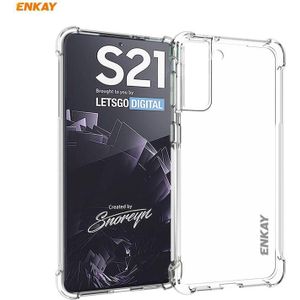 Voor Samsung Galaxy S30 Hat-Prince ENKAY Clear TPU Shockproof Case Soft Anti-slip Cover